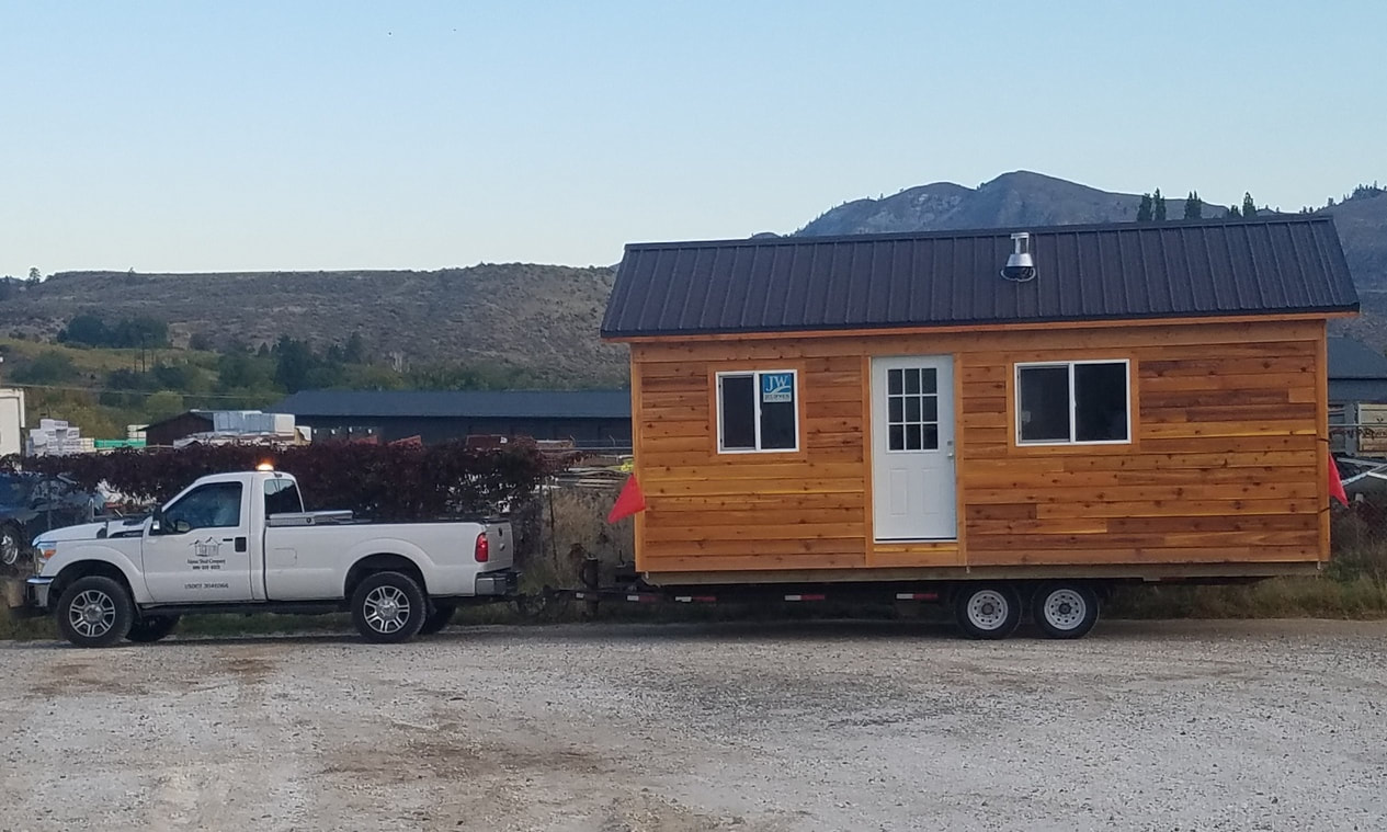 12x24 Tiny House with Cedar Siding